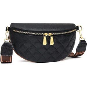 Crossbody Bags for Women - Fashion Sling Purse Shoulder Bag Fanny Pack Leather
